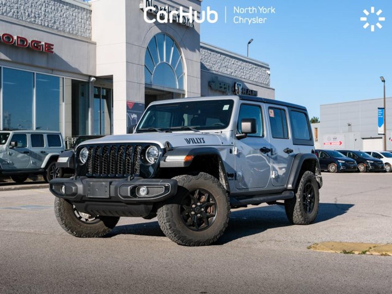 2024 Jeep Wrangler Willys 2.0L Turbo I4 33" Off-Road Tires 3-Piece Freedom Top Apple Carplay Photo