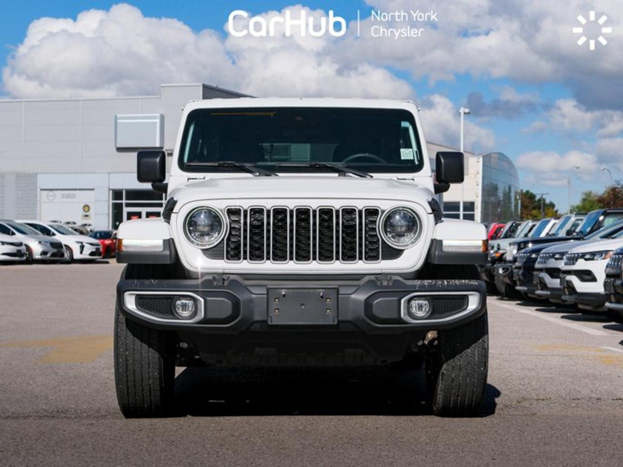 2024 Jeep Wrangler Sahara 2.0L Turbo I4 8-Speed Automatic 4x4 Premium McKinley Leather 3-Piece Freedom Top Heated Seats Photo