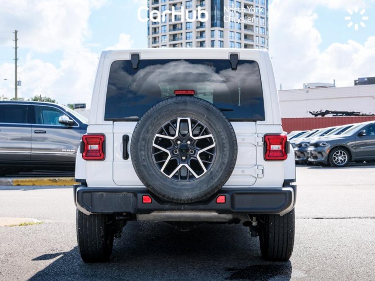 2024 Jeep Wrangler Sahara 2.0L Turbo I4 8-Speed Automatic 4x4 Premium McKinley Leather 3-Piece Freedom Top Heated Seats Photo