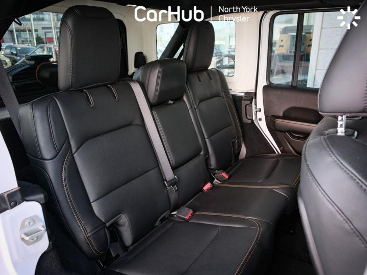 2024 Jeep Wrangler Sahara 2.0L Turbo I4 8-Speed Automatic 4x4 Premium McKinley Leather 3-Piece Freedom Top Heated Seats Photo