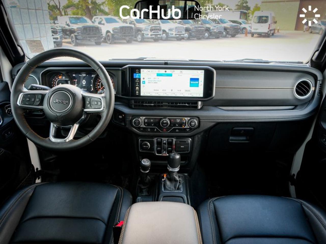 2024 Jeep Wrangler Sahara 2.0L Turbo I4 8-Speed Automatic 4x4 Premium McKinley Leather 3-Piece Freedom Top Heated Seats Photo
