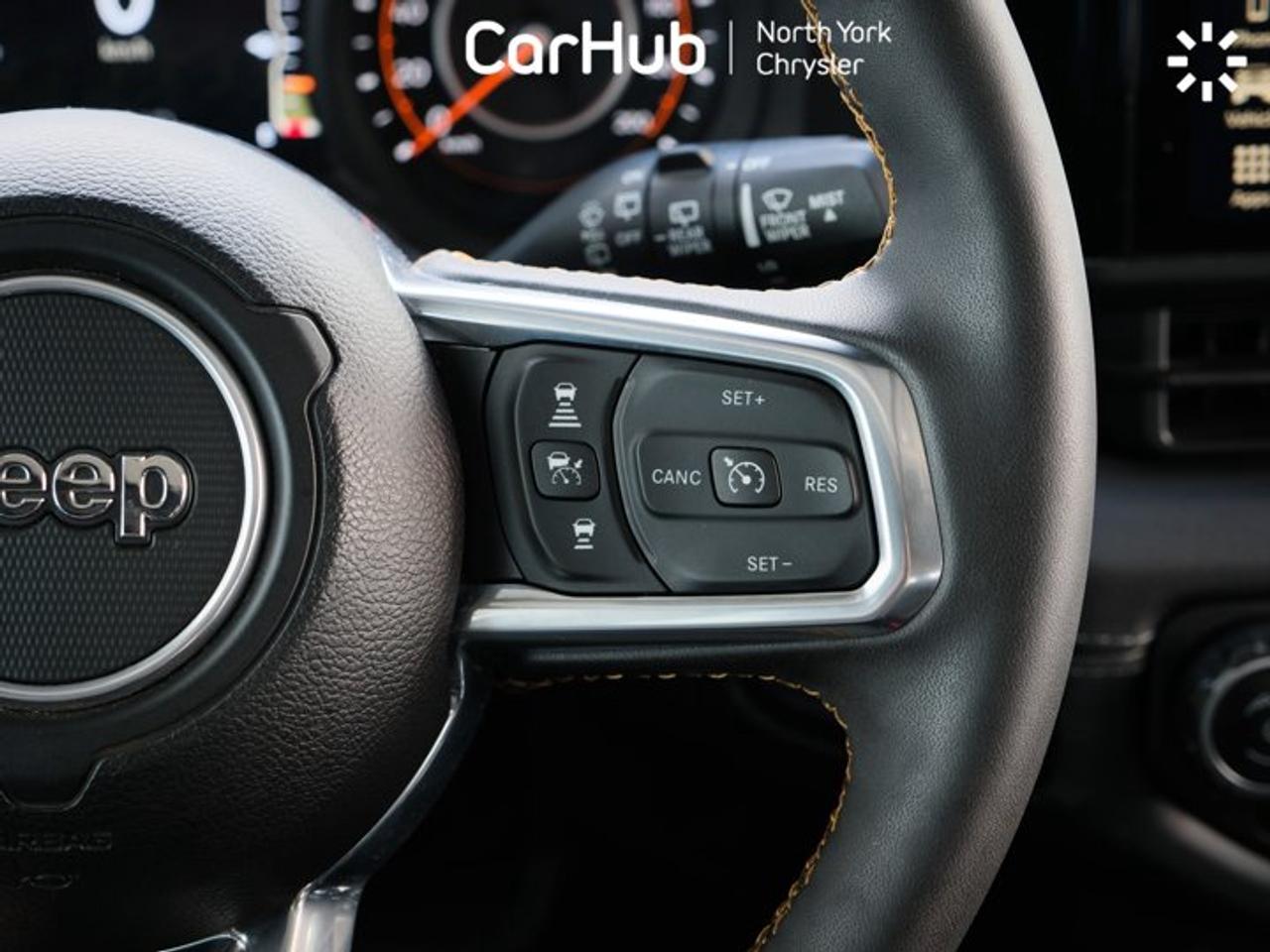 2024 Jeep Wrangler Sahara 2.0L Turbo I4 8-Speed Automatic 4x4 Premium McKinley Leather 3-Piece Freedom Top Heated Seats Photo