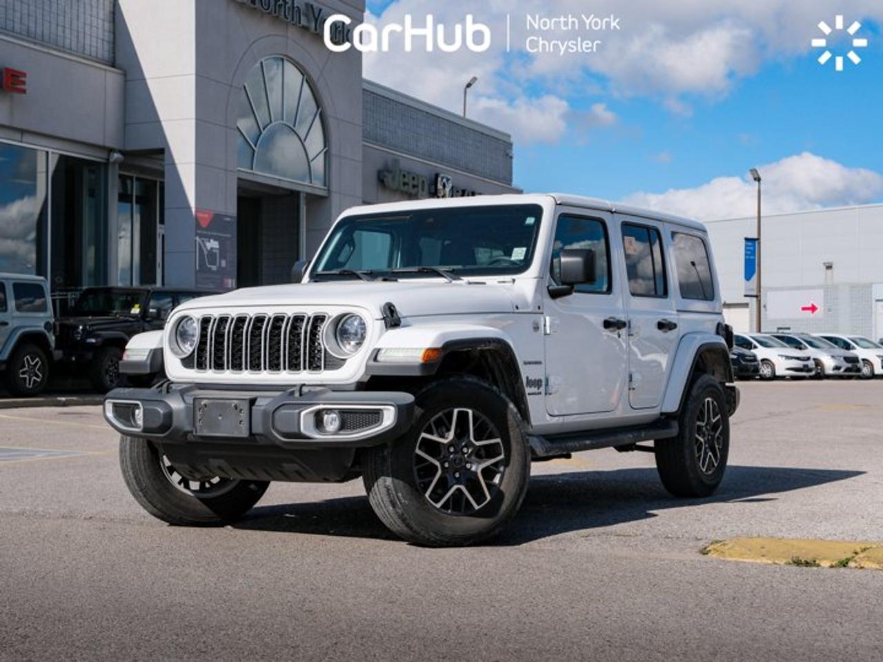 2024 Jeep Wrangler Sahara 2.0L Turbo I4 8-Speed Automatic 4x4 Premium McKinley Leather 3-Piece Freedom Top Heated Seats Photo