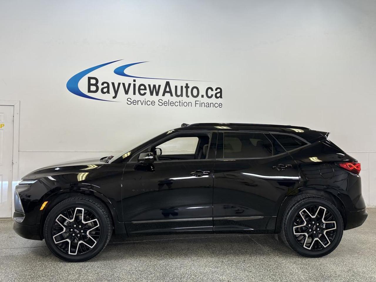 2024 Chevrolet Blazer RS/AWD/33KM/PANOROOF/LEATHER/NAVI/1 OWNER LEASE RETURN! Photo
