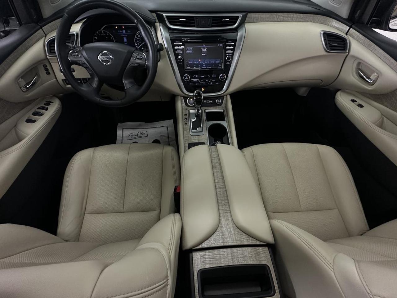 2021 Nissan Murano SL/AWD/CREAM LEATHER/PANOROOF/69KM/LOCAL TRADE! Photo