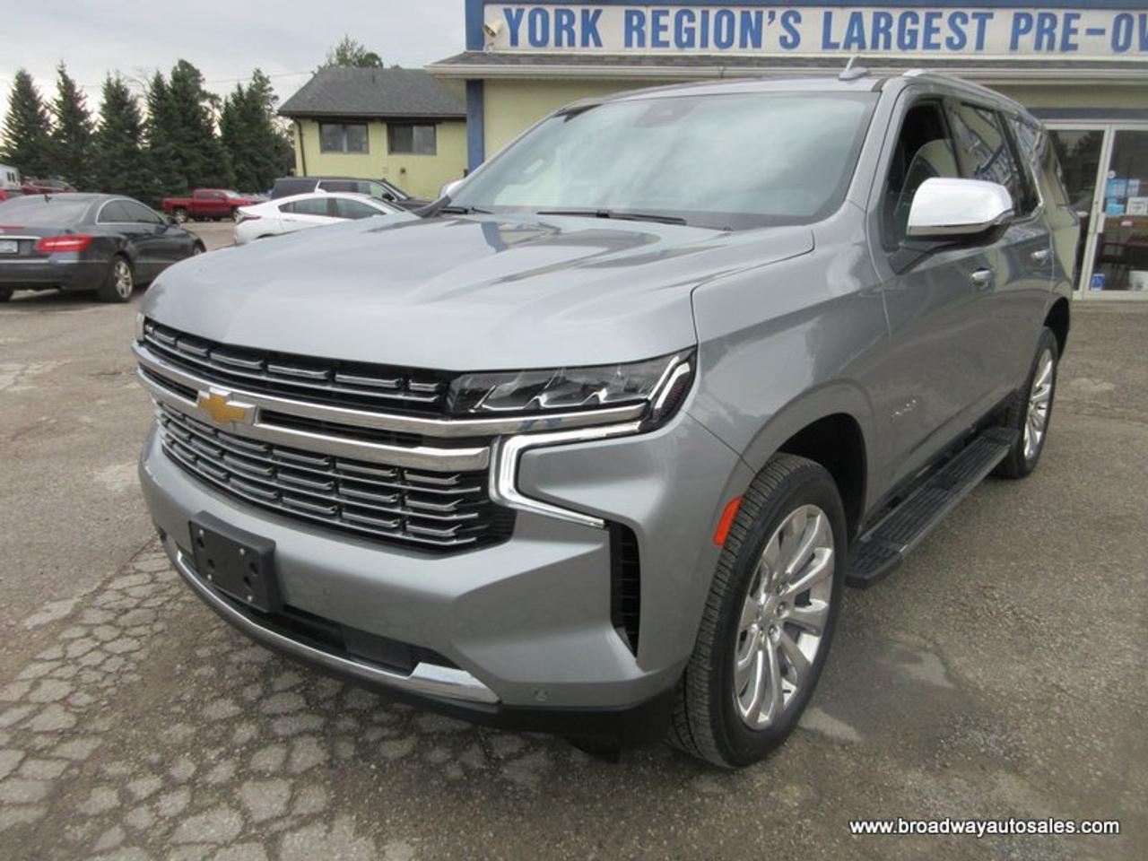 2023 Chevrolet Tahoe FUN-TO-DRIVE PREMIER-EDITION 7 PASSENGER 5.3L - V8.. 4X4.. CAPTAINS.. 3RD ROW.. PANORAMIC SUNROOF.. LEATHER.. HEATED/AC SEATS.. BOSE AUDIO..