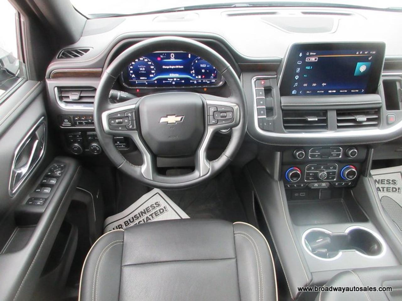 2023 Chevrolet Tahoe FUN-TO-DRIVE PREMIER-EDITION 7 PASSENGER 5.3L - V8.. 4X4.. CAPTAINS.. 3RD ROW.. PANORAMIC SUNROOF.. LEATHER.. HEATED/AC SEATS.. BOSE AUDIO.. Photo