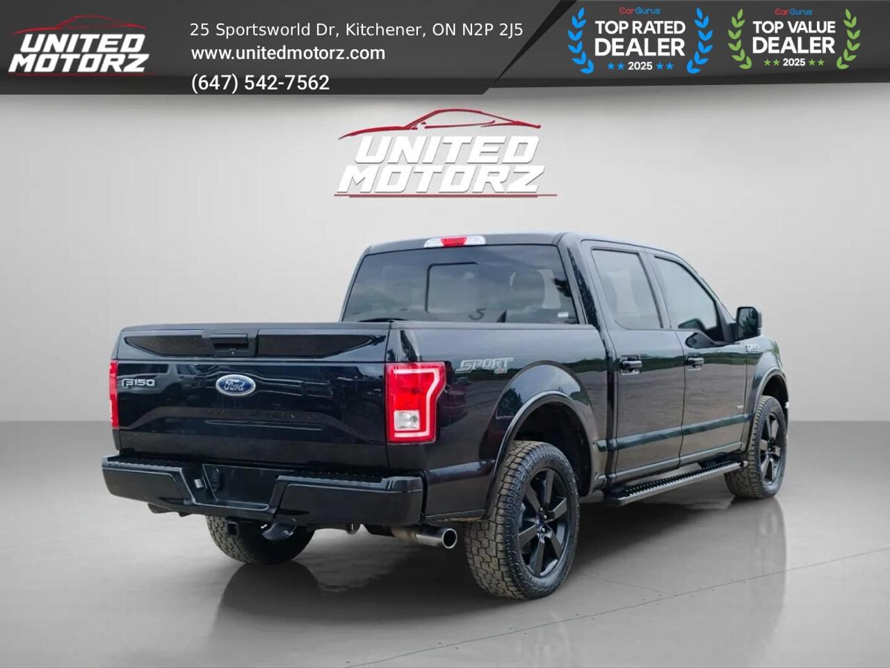 2016 Ford F-150 XLT SPORT SUPER CREW 145" 4WD 2.7L 6cyl~SAFET Photo