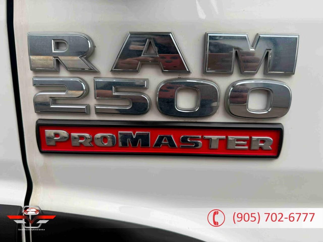 2020 RAM ProMaster 2500 159 High Roof Cargo Van FWD Photo