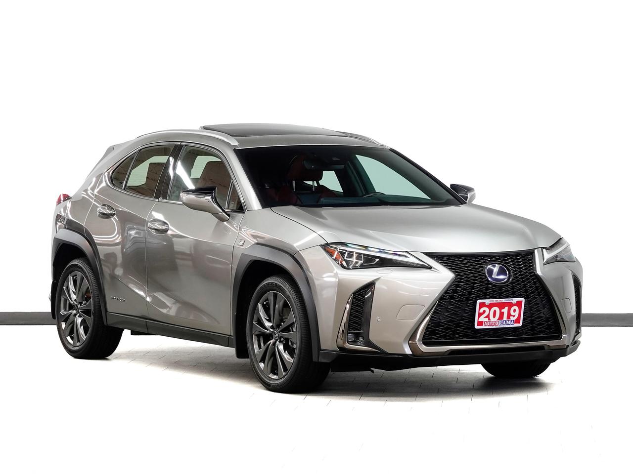 Gray 2019 Lexus UX Hybrid SUV / Crossover All-Wheel Drive Continuously Variable Transmission