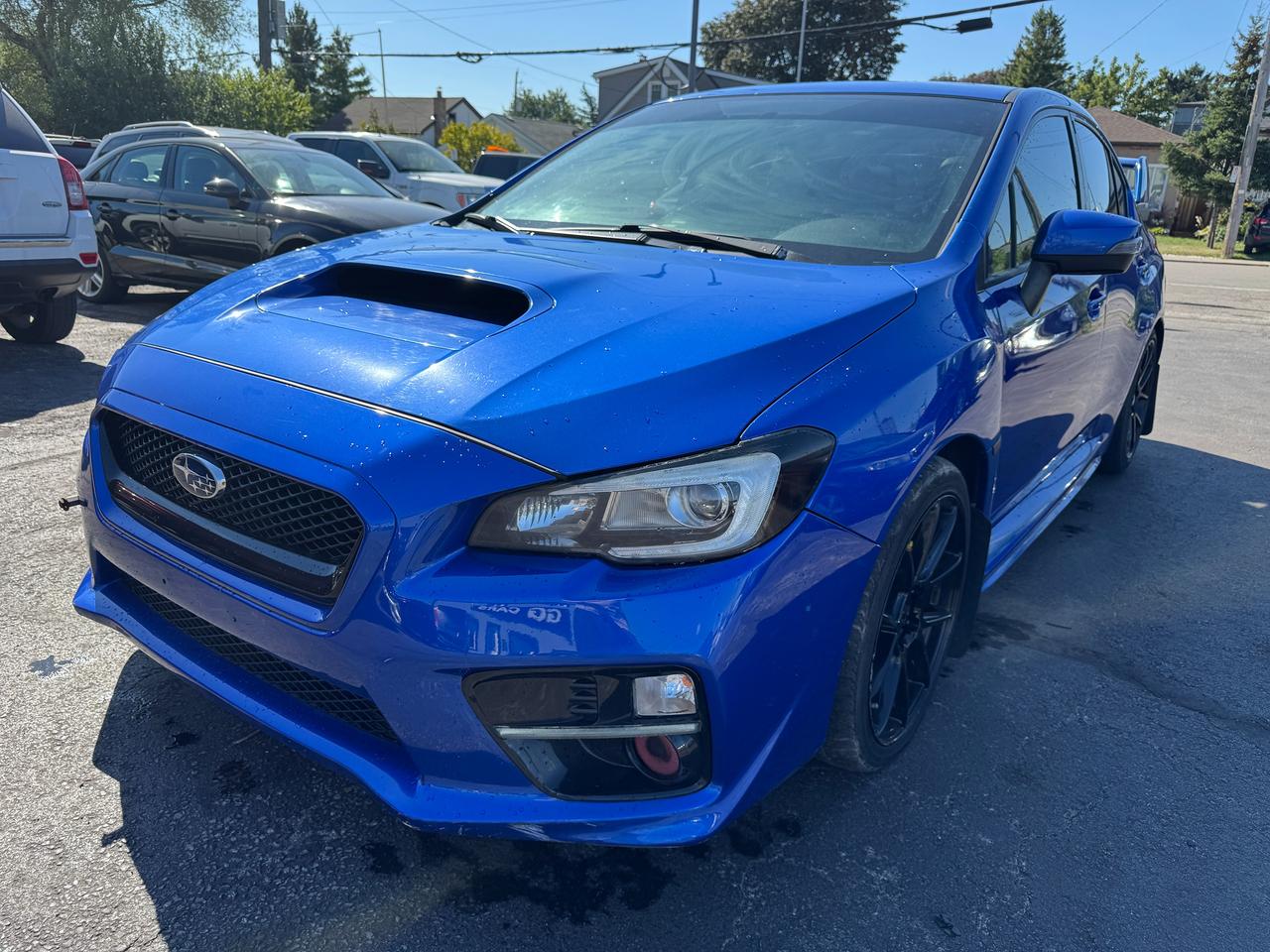 Blue 2017 Subaru WRX Sedan  Manual