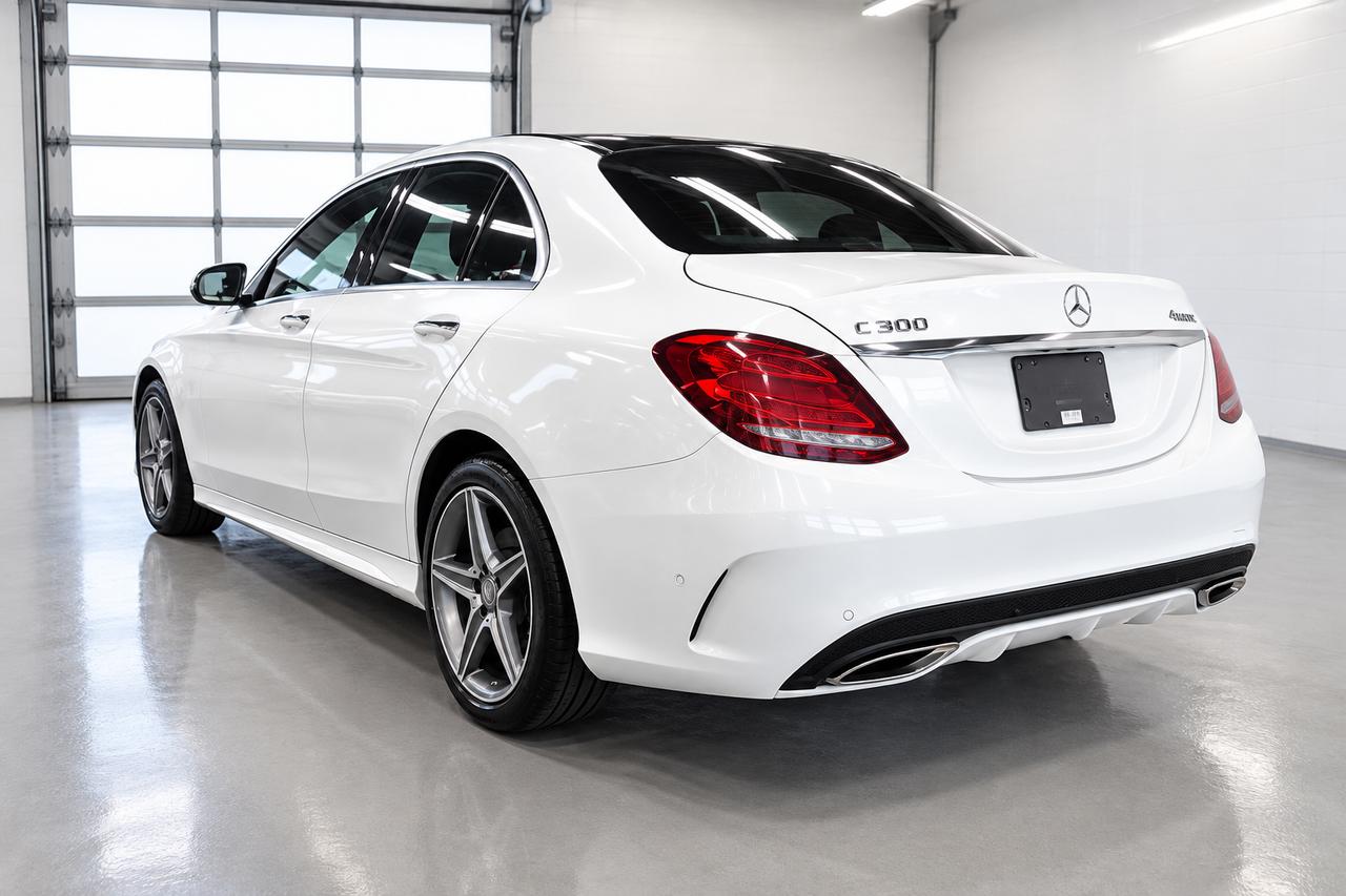 2017 Mercedes-Benz C-Class C 300 4MATIC,ONE OWNER,NO ACCIDENT,AMG PKG Photo