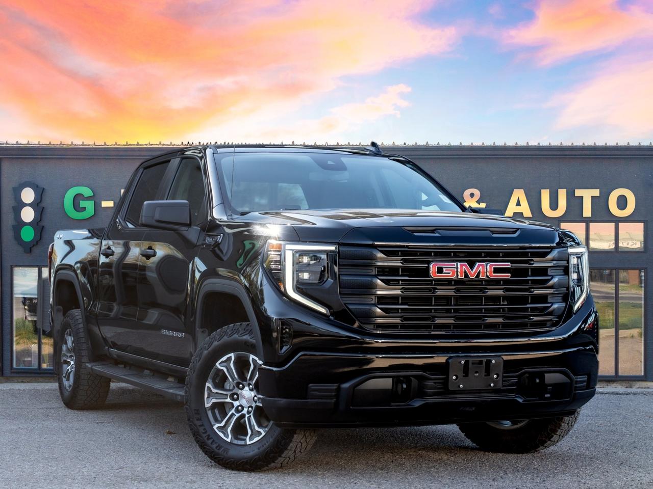 Black 2024 GMC Sierra 1500 Pickup Truck Four-Wheel Drive Automatic