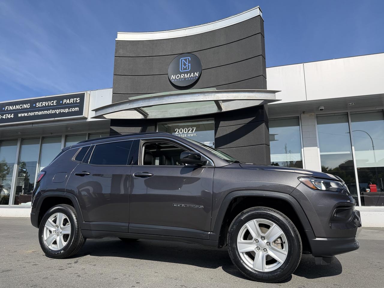 2022 Jeep Compass North 4x4 PWR HEAT LEATHER SUNROOF B/U CAMERA - Photo #1