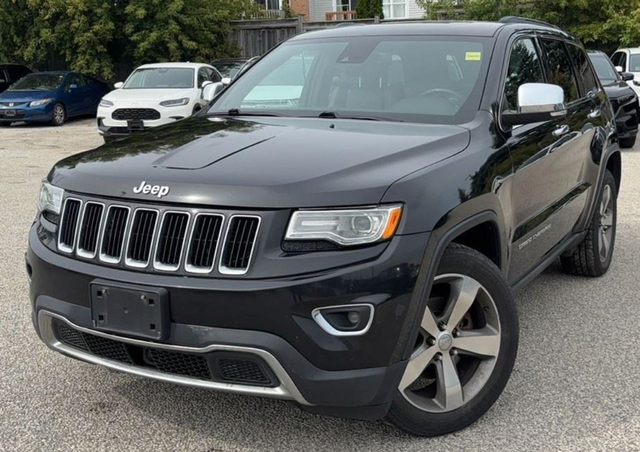 2014 Jeep Grand Cherokee Limited V6 Nav Pano Roof R.Cam Service History! - Photo #1