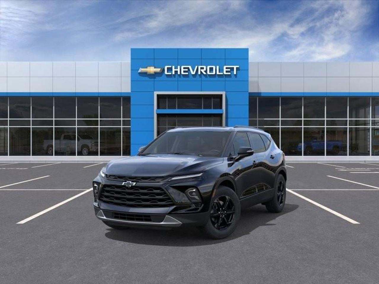 2026 Chevrolet Blazer True North New 5 Passenger AWD SUV with a Panoramic Sunroof, Power LIftgate, Heated and Power Leather Front Seats, Adaptive Cruise Control and a 10.2 Diagonal Touchscreen Radio with Built-In Navigation, Wireless Photo