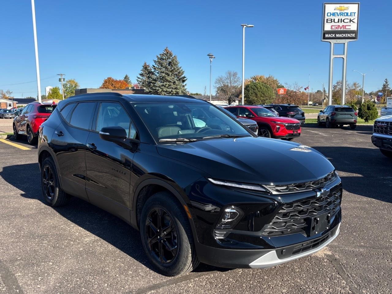 2026 Chevrolet Blazer True North New 5 Passenger AWD SUV with a Panoramic Sunroof, Power LIftgate, Heated and Power Leather Front Seats, Adaptive Cruise Control and a 10.2 Diagonal Touchscreen Radio with Built-In Navigation, Wireless Photo