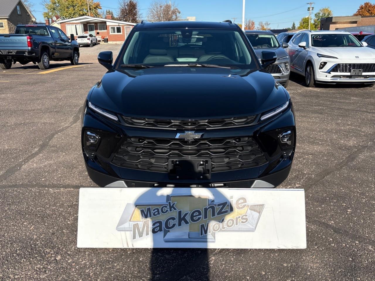 2026 Chevrolet Blazer True North New 5 Passenger AWD SUV with a Panoramic Sunroof, Power LIftgate, Heated and Power Leather Front Seats, Adaptive Cruise Control and a 10.2 Diagonal Touchscreen Radio with Built-In Navigation, Wireless Photo
