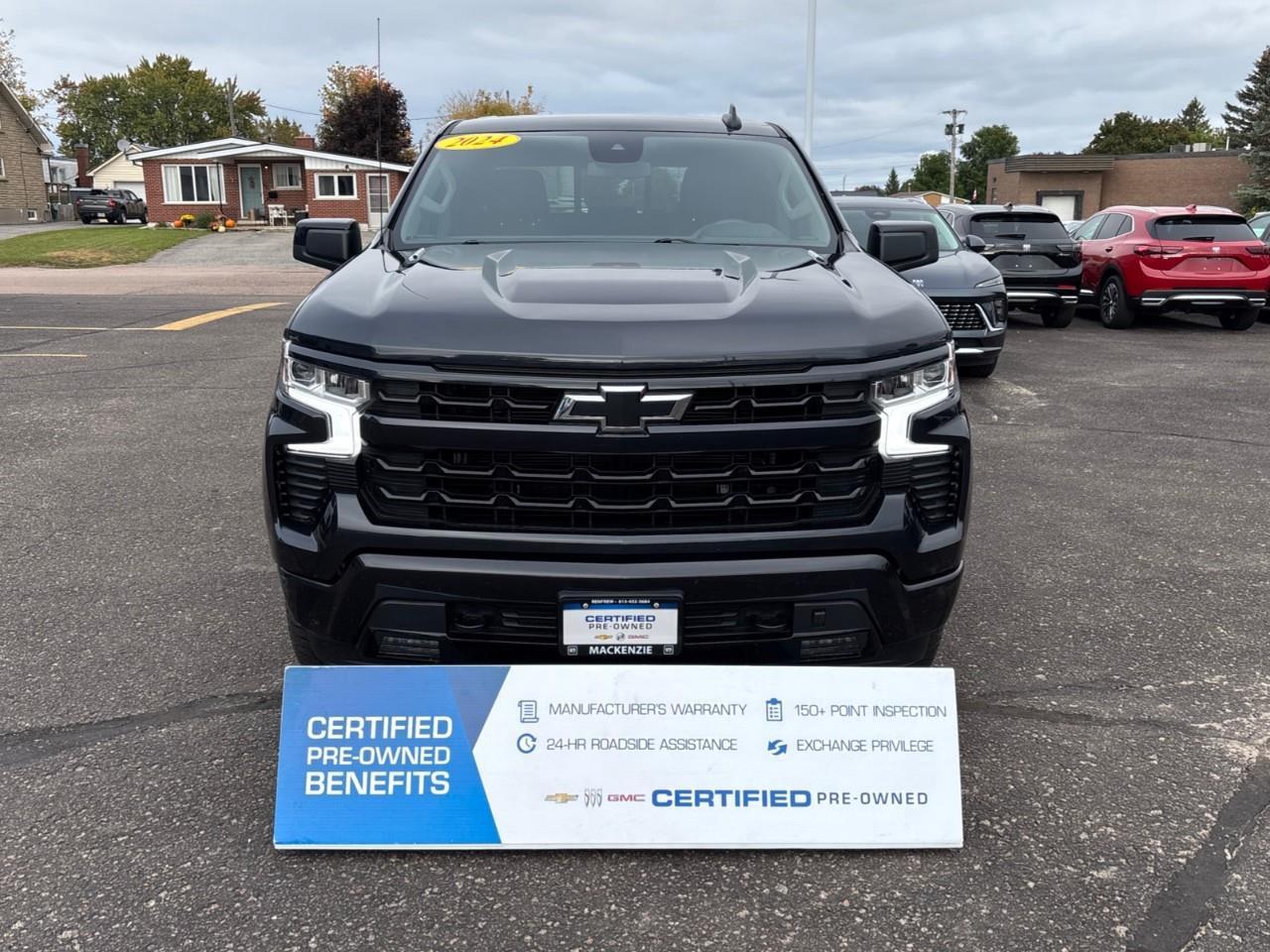 2024 Chevrolet Silverado 1500 RST Used 2024 5 Passenger Diesel Powered Crew Cab 4X4 Truck with Heated Front Seats, Heated Steering Wheel, Adaptive Cruise Control and a 13.4 Diagonal Touchscreen Radio with Google Built-In Capability, W Photo0