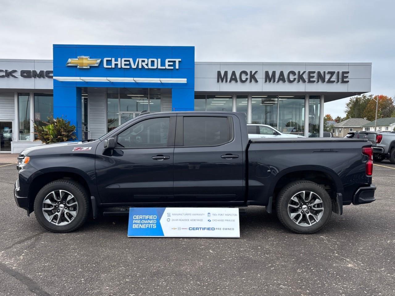2024 Chevrolet Silverado 1500 RST Used 2024 5 Passenger Diesel Powered Crew Cab 4X4 Truck with Heated Front Seats, Heated Steering Wheel, Adaptive Cruise Control and a 13.4 Diagonal Touchscreen Radio with Google Built-In Capability, W Photo
