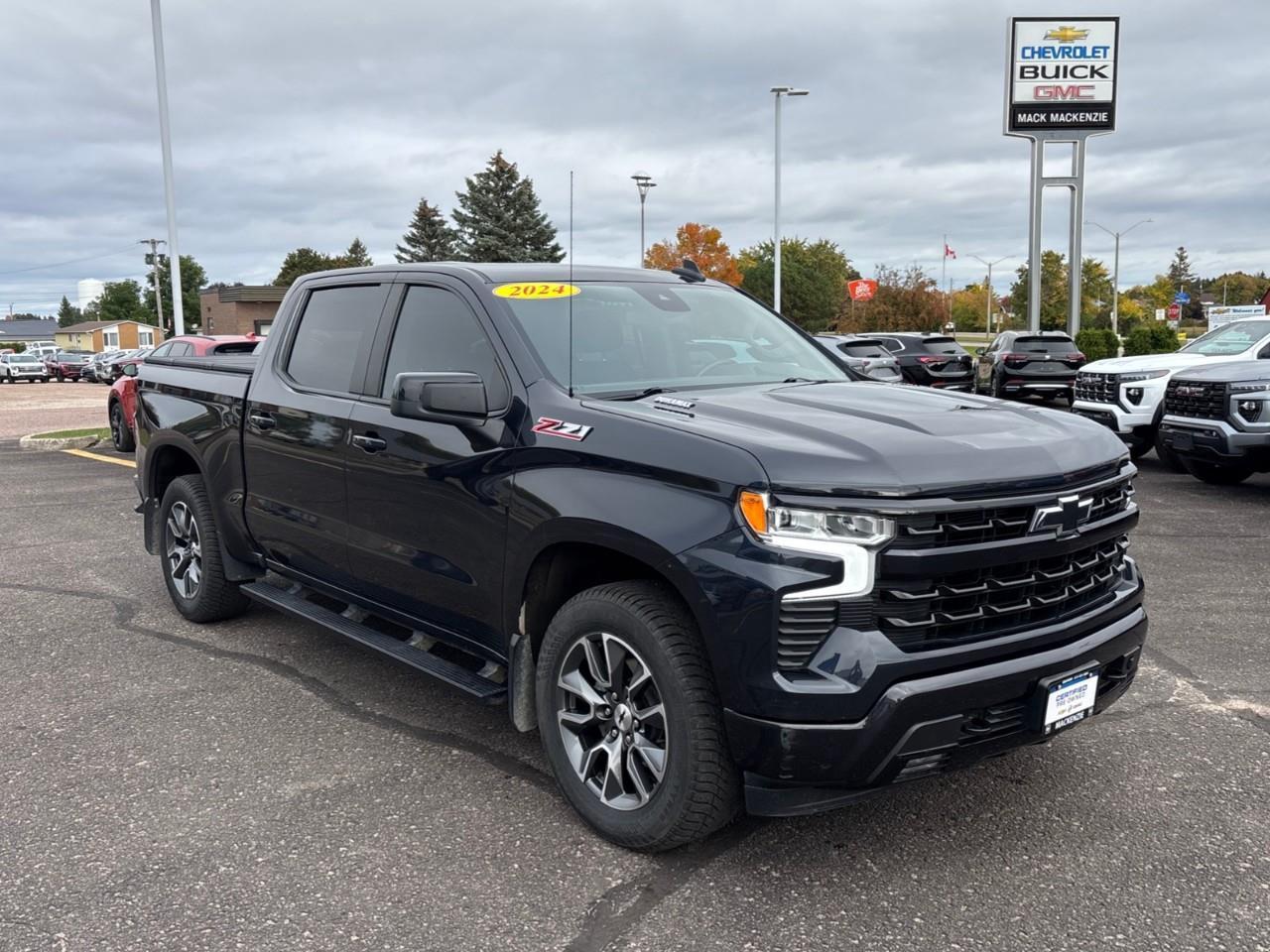 2024 Chevrolet Silverado 1500 RST Used 2024 5 Passenger Diesel Powered Crew Cab 4X4 Truck with Heated Front Seats, Heated Steering Wheel, Adaptive Cruise Control and a 13.4 Diagonal Touchscreen Radio with Google Built-In Capability, W Photo1