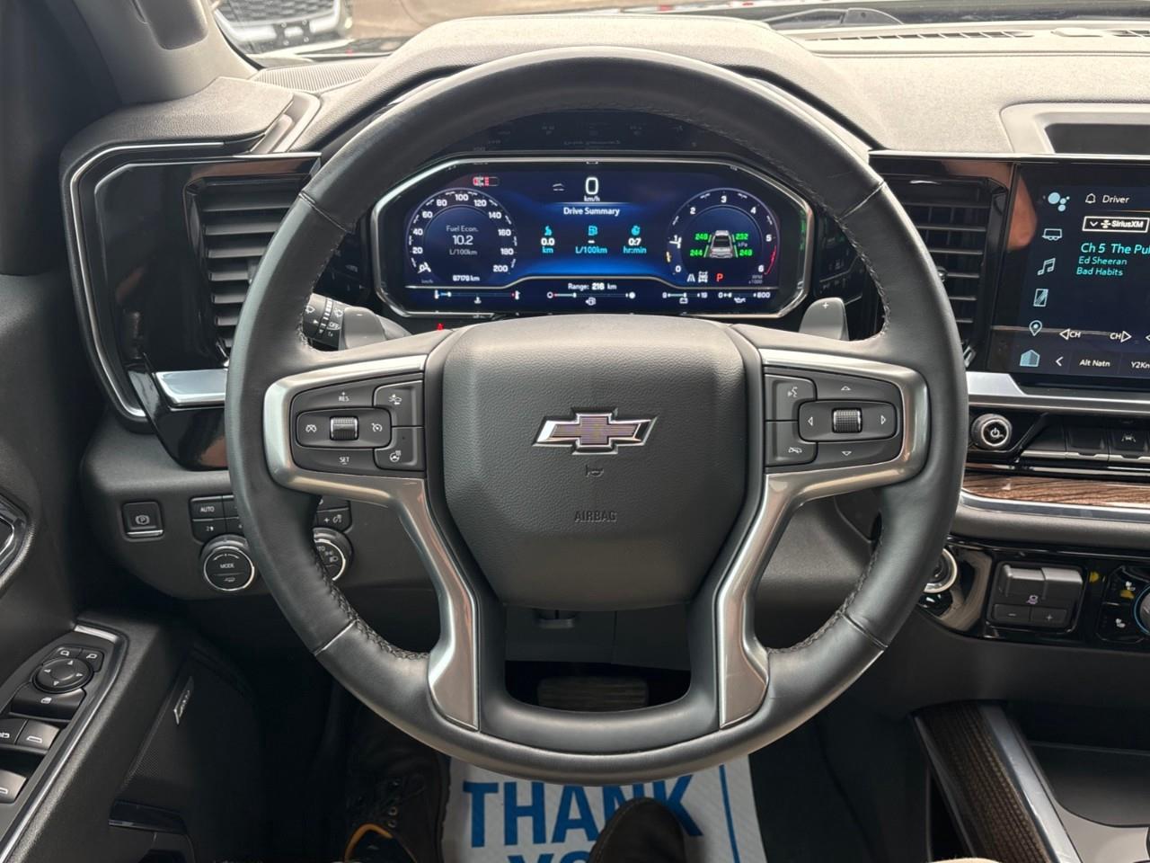 2024 Chevrolet Silverado 1500 RST Used 2024 5 Passenger Diesel Powered Crew Cab 4X4 Truck with Heated Front Seats, Heated Steering Wheel, Adaptive Cruise Control and a 13.4 Diagonal Touchscreen Radio with Google Built-In Capability, W Photo