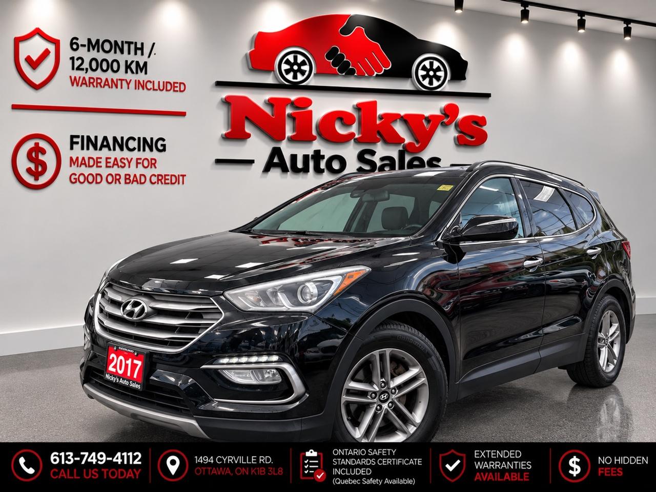 2017 Hyundai Santa Fe Sport PREMIUM AWD - ALLOY WHEELS - R.CAMERA - LOW KMS! Photo