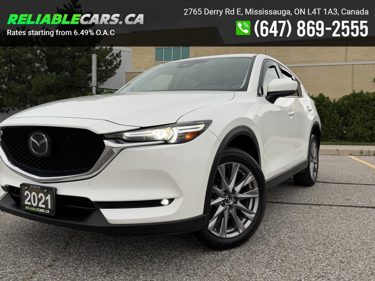 2021 Mazda CX-5 GT | AWD | No-Accident | Leather | Sunroof | Cooli Photo