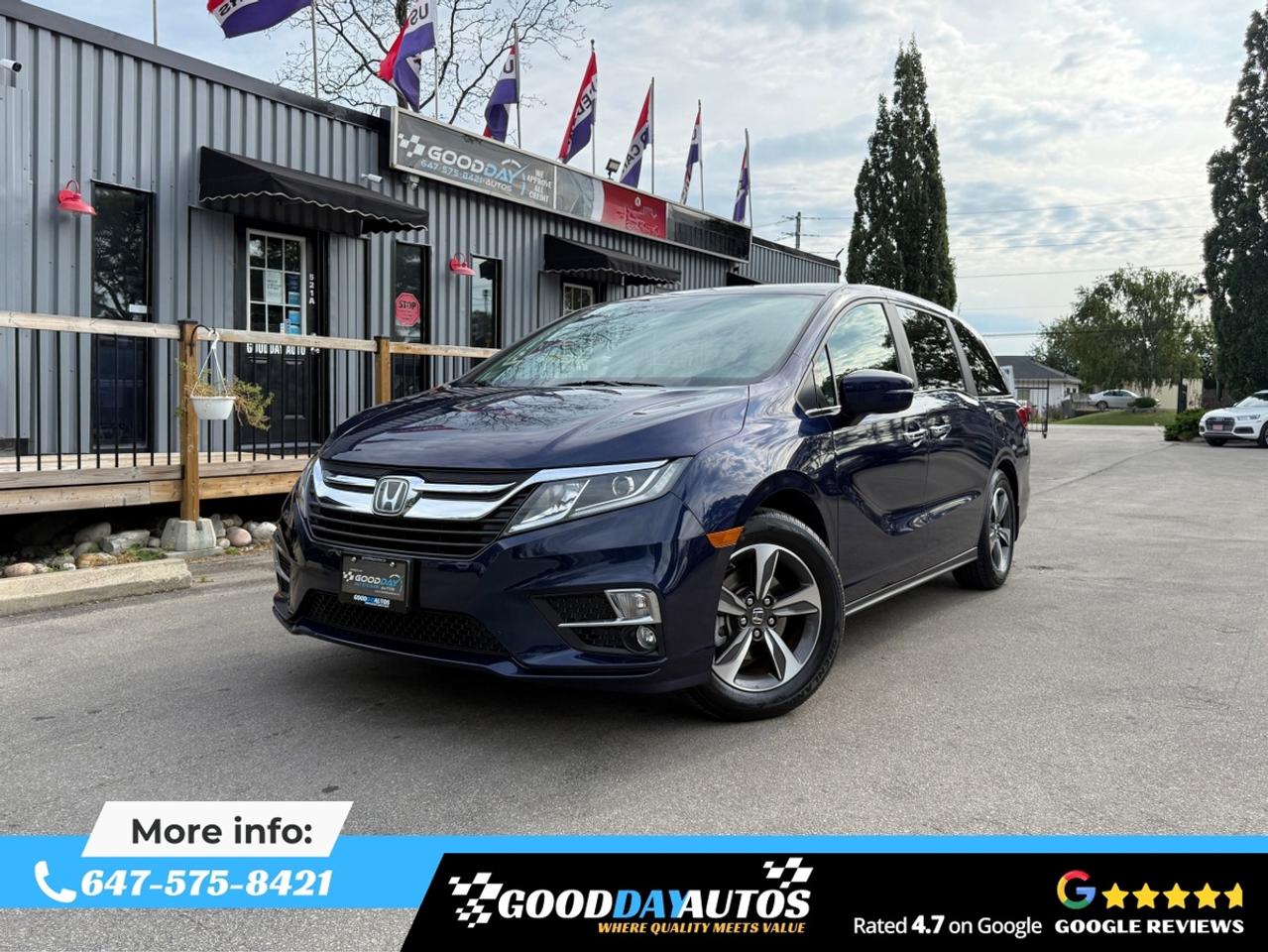 2019 Honda Odyssey EX-L NAVI | LOW KMS | CLEAN CARFAX | MINT CONDITIO Photo0
