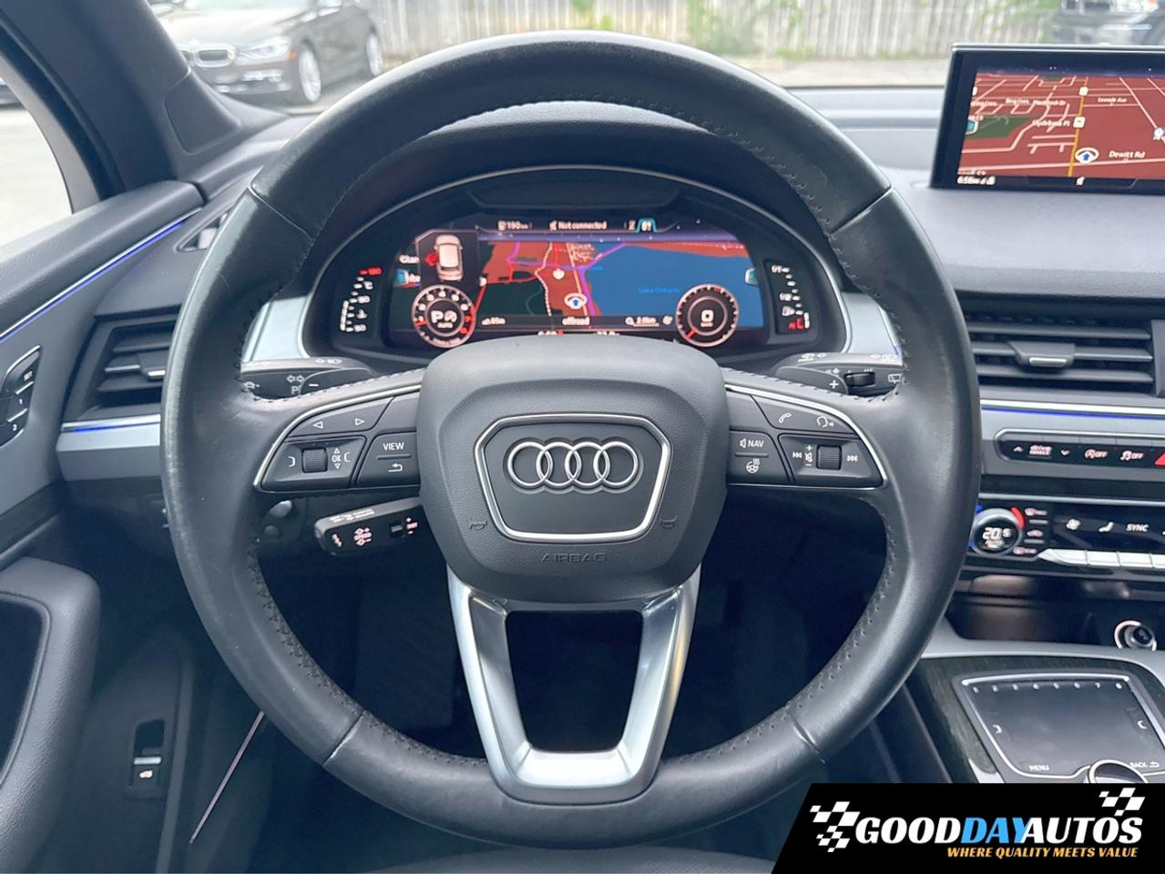 2019 Audi Q7 Technik S-LINE DRIVER ASST & DYNAMIC RIDE PKG MINT Photo