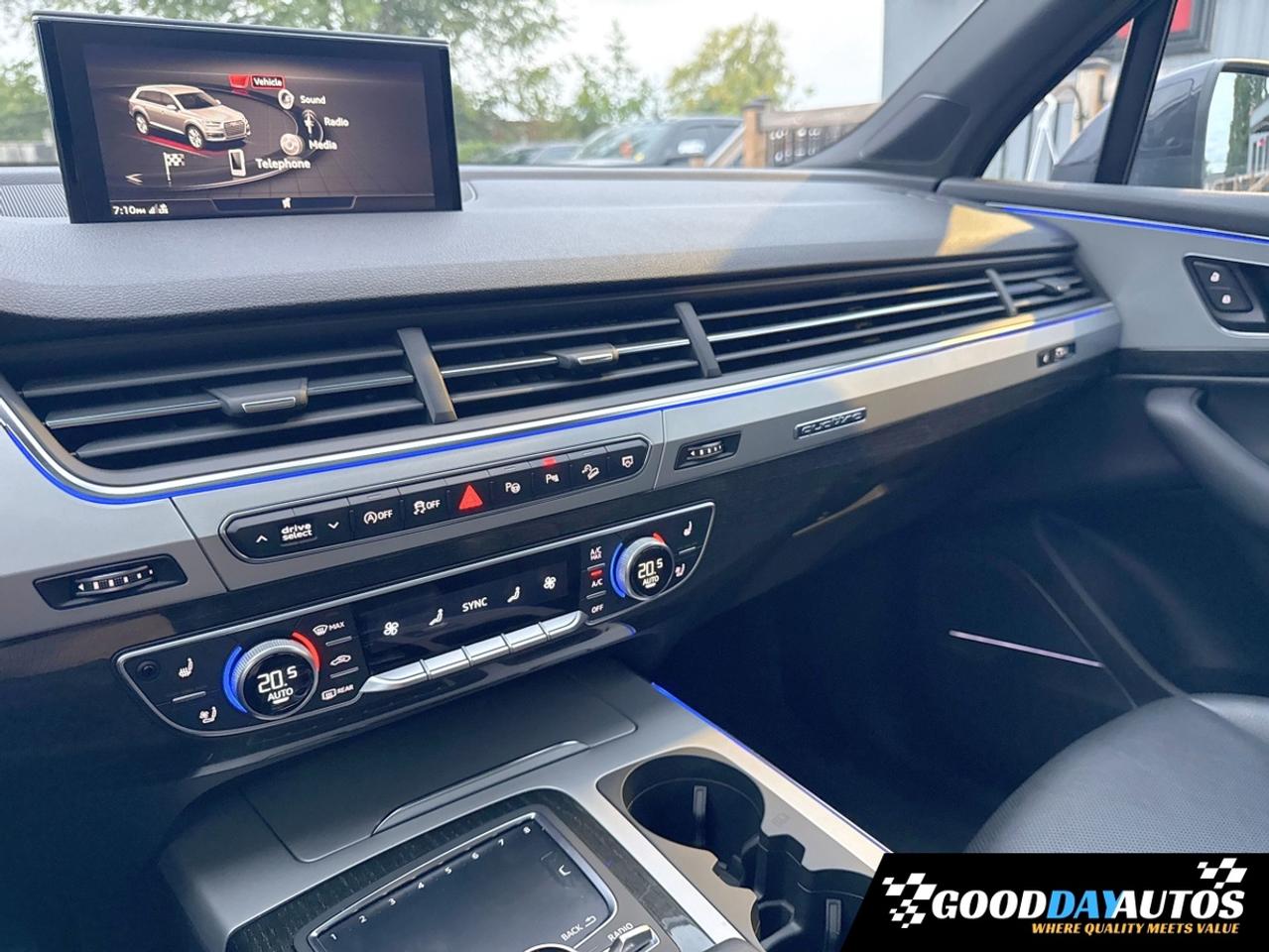2019 Audi Q7 Technik S-LINE DRIVER ASST & DYNAMIC RIDE PKG MINT Photo