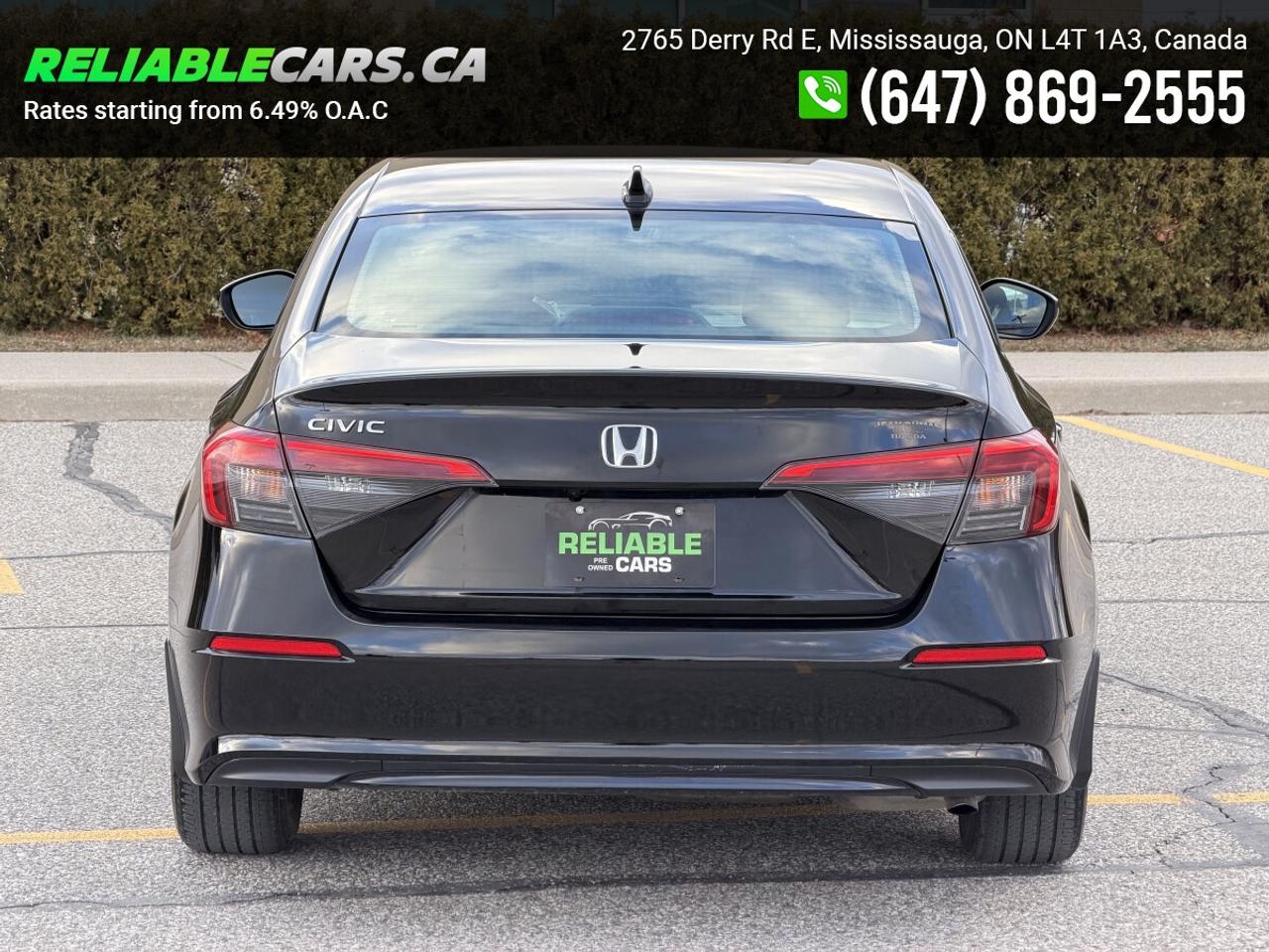 2022 Honda Civic LX | No-Accident | CarPlay | Heated Seats Photo4