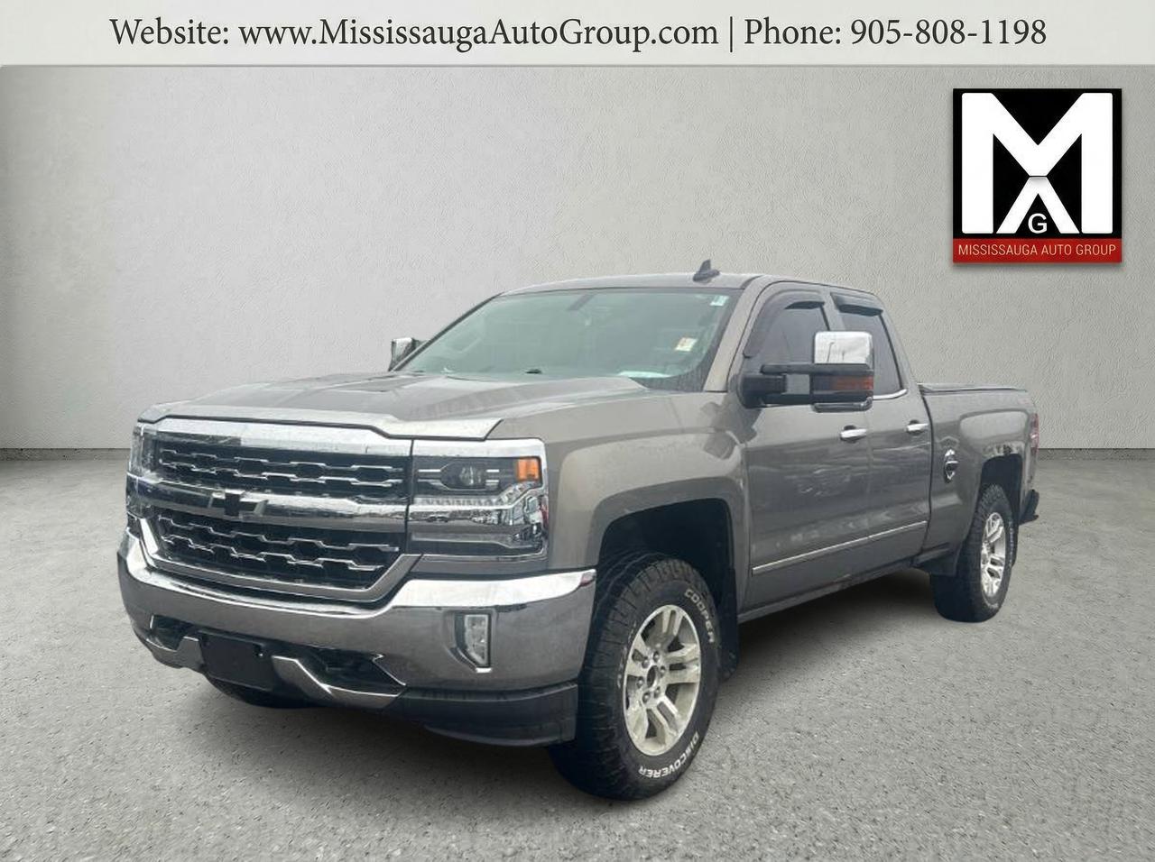 Gray 2017 Chevrolet Silverado 1500 Pickup Truck Four-Wheel Drive Automatic