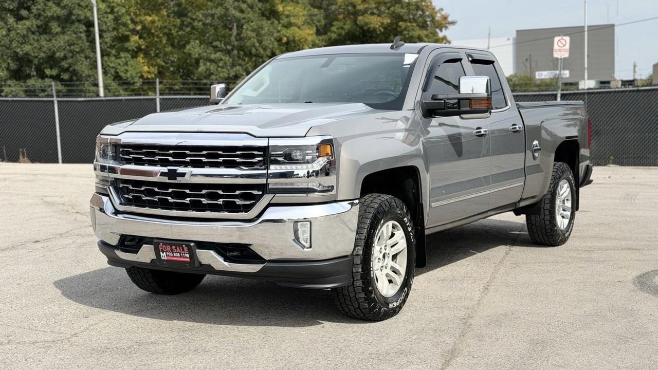 Gray 2017 Chevrolet Silverado 1500 Pickup Truck Four-Wheel Drive Automatic