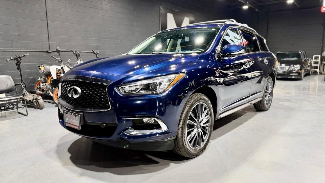 Blue 2018 INFINITI QX60 SUV / Crossover All-Wheel Drive Continuously Variable Transmission