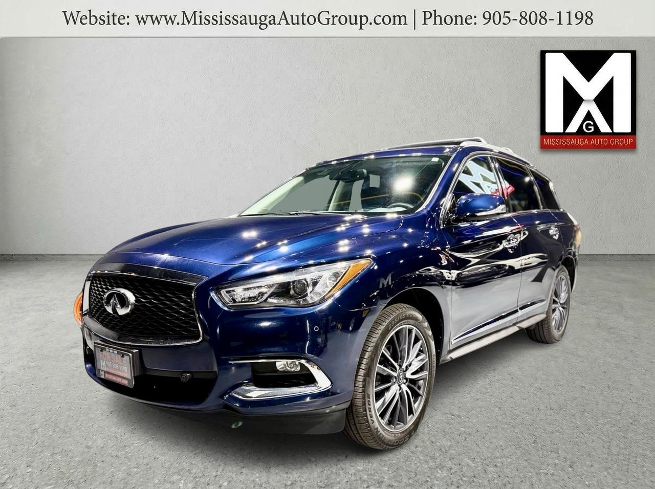 Blue 2018 INFINITI QX60 SUV / Crossover All-Wheel Drive Continuously Variable Transmission