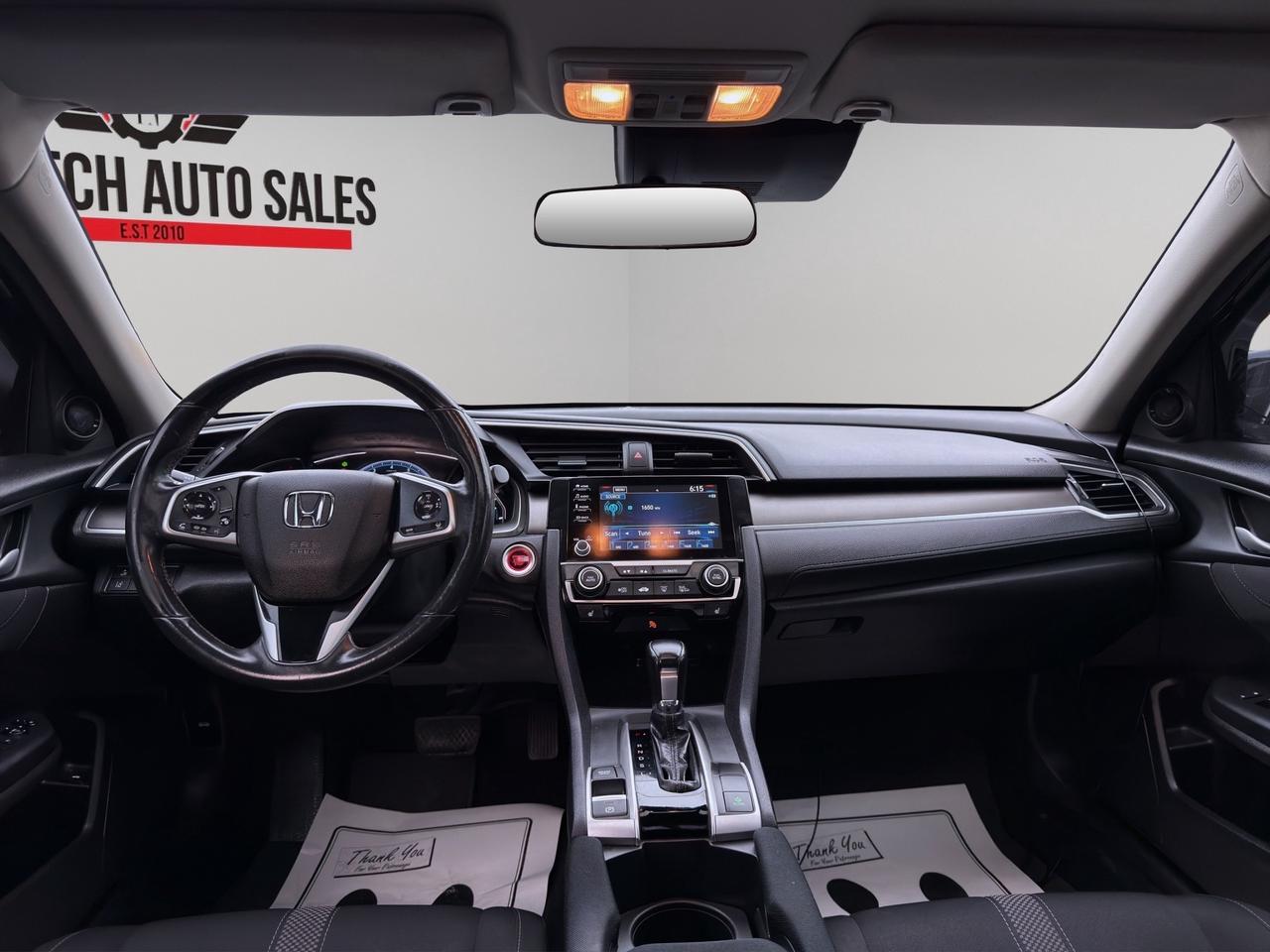 2019 Honda Civic 2.0L 4-Cylinder / Power Sunroof / LaneWatch™ / Heated Front Seats / Remote Engine Start Photo