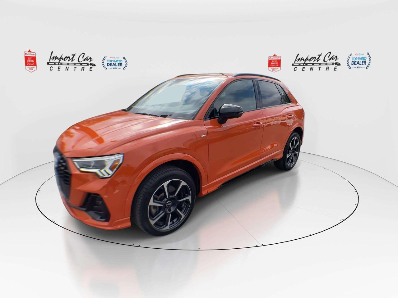 2024 Audi Q3 45 Progressiv PROGRESSIV, SLINE, BLACK OPTICS, LEATHER, PANO. ROOF, LANE DEPARTURE, AUDI SIDE ASSIST Photo