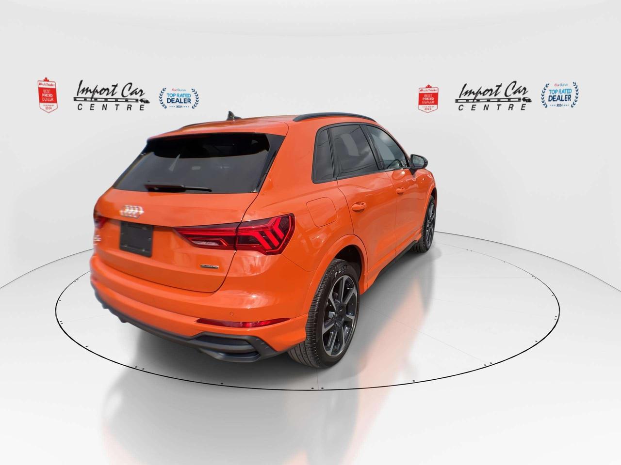 2024 Audi Q3 45 Progressiv PROGRESSIV, SLINE, BLACK OPTICS, LEATHER, PANO. ROOF, LANE DEPARTURE, AUDI SIDE ASSIST Photo