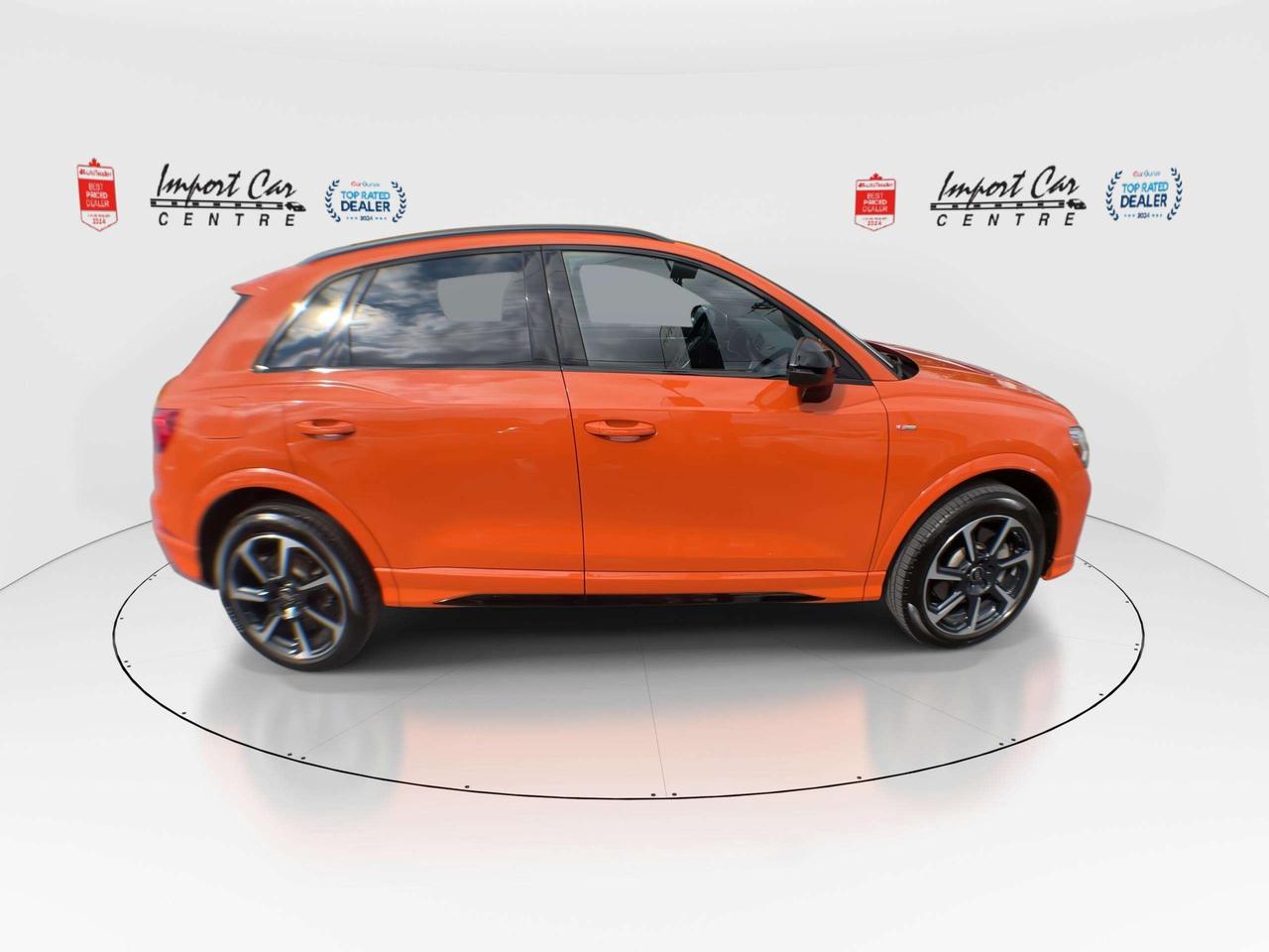 2024 Audi Q3 45 Progressiv PROGRESSIV, SLINE, BLACK OPTICS, LEATHER, PANO. ROOF, LANE DEPARTURE, AUDI SIDE ASSIST Photo