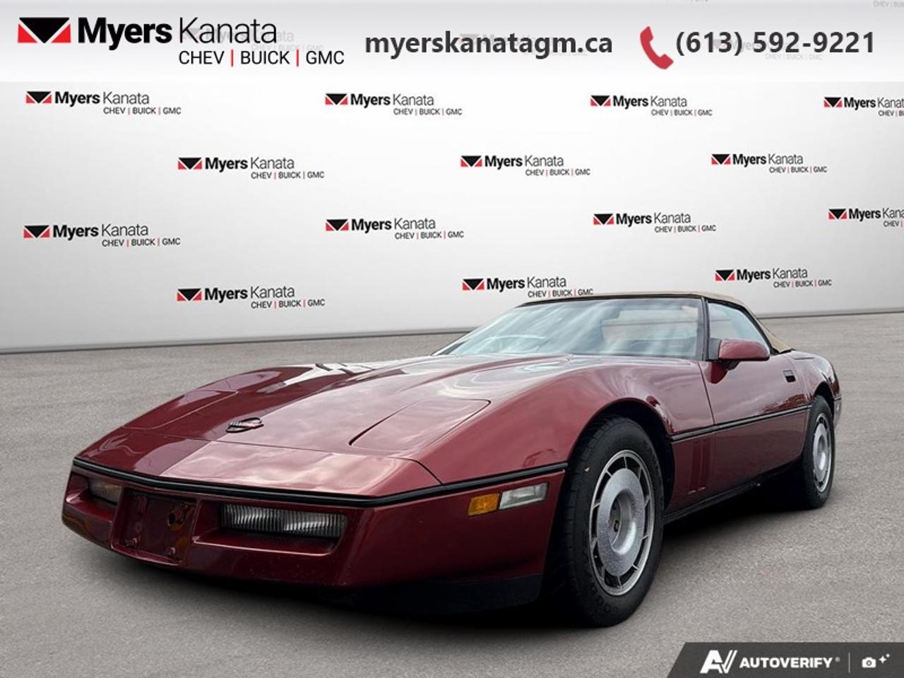 1987 Chevrolet Corvette - Low Mileage Photo0