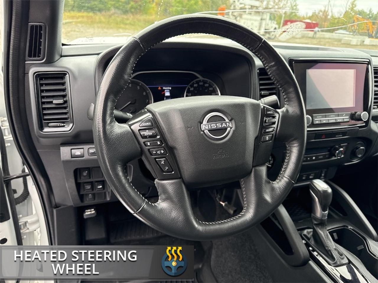 2023 Nissan Frontier Crew Cab SV  Heated Steering Wheel - $312 B/W Photo4