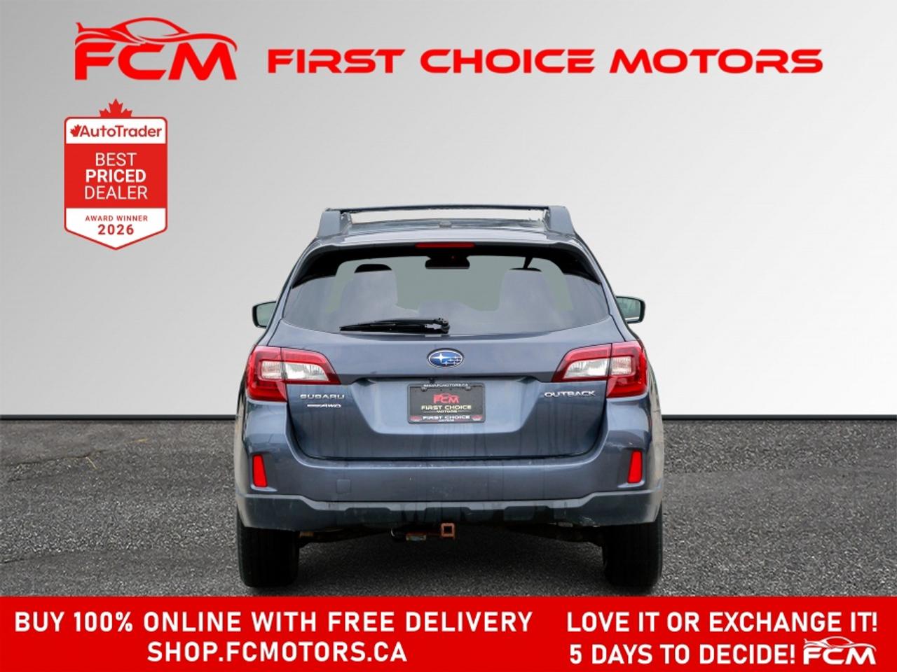 2017 Subaru Outback 2.5I | FULLY CERTIFIED WITH WARRANTY Photo