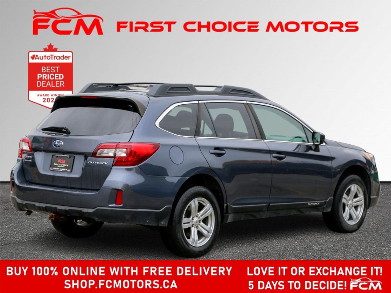 2017 Subaru Outback 2.5I | FULLY CERTIFIED WITH WARRANTY Photo