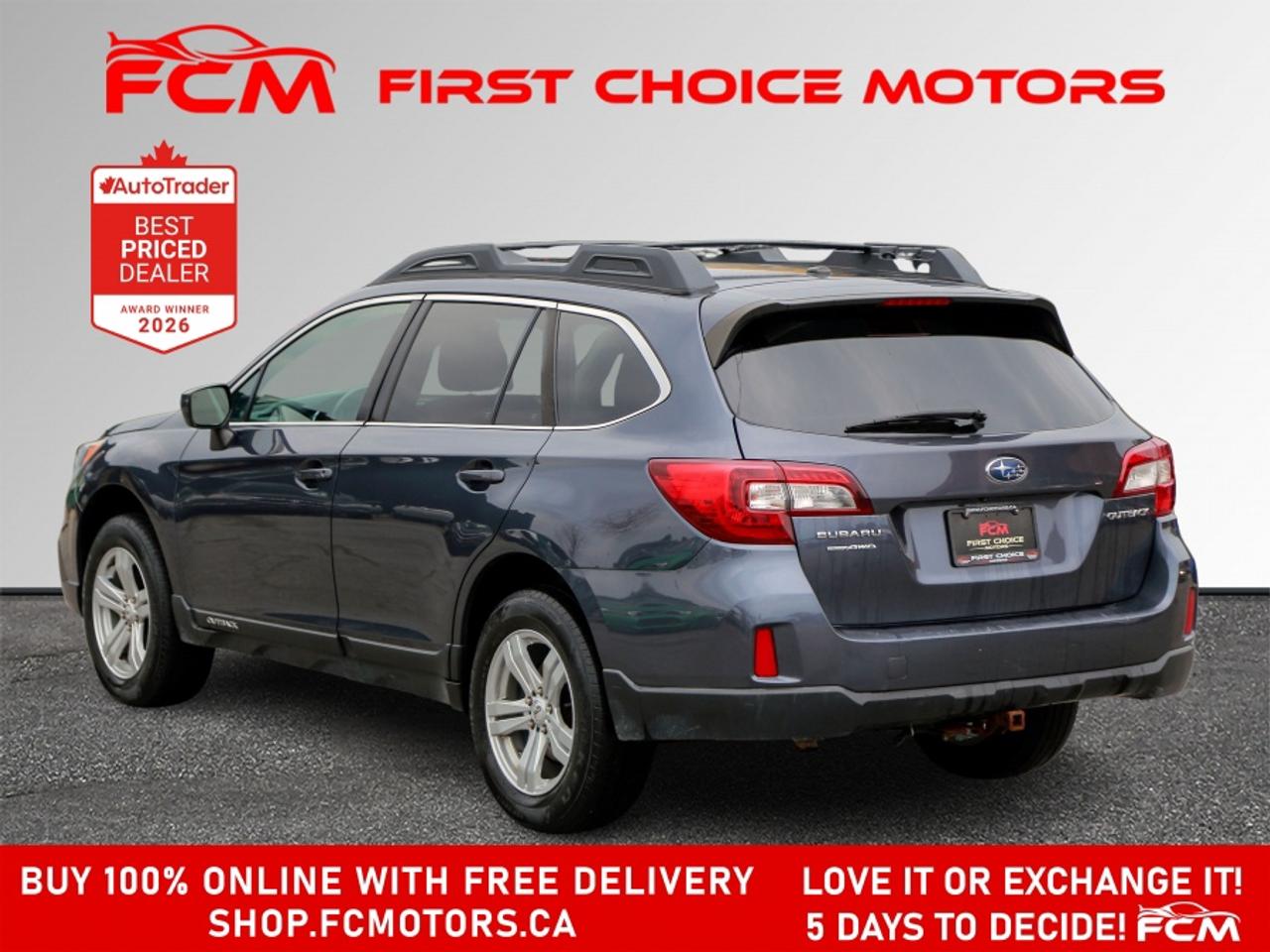 2017 Subaru Outback 2.5I | FULLY CERTIFIED WITH WARRANTY Photo