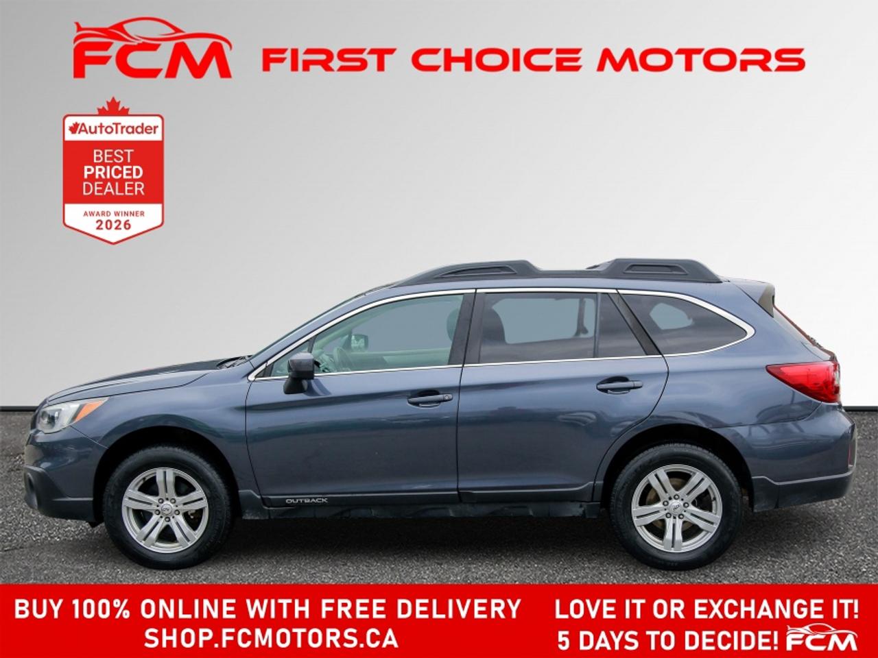 2017 Subaru Outback 2.5I | FULLY CERTIFIED WITH WARRANTY Photo