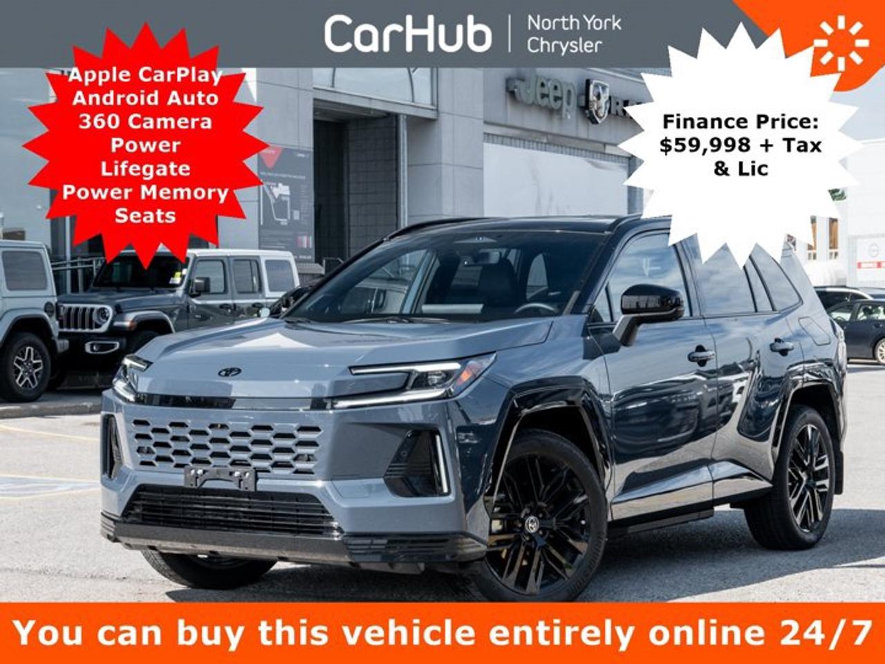 2026 Toyota RAV4 Plug-In Hybrid XSE Apple CarPlay Android Auto 360 Camera Power Lifegate Power Memory Seats Photo
