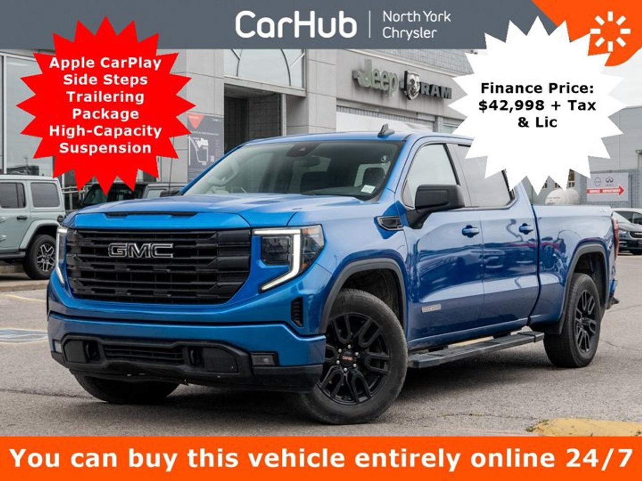 2023 GMC Sierra 1500 157" Elevation Apple CarPlay Android Auto Side Steps Trailering Package High-Capacity Suspension Photo