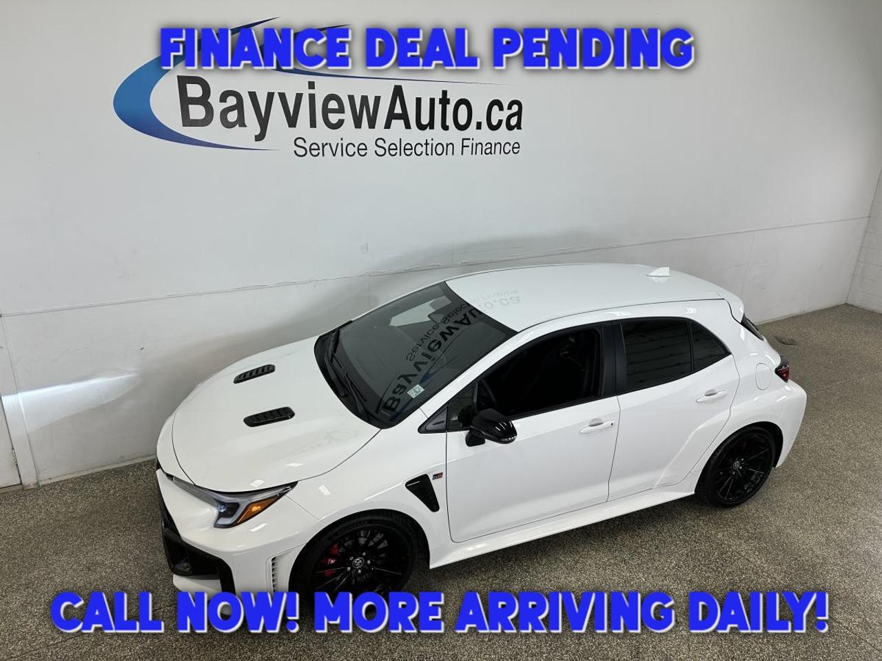 2026 Toyota GR Corolla GR CORE/AWD/MANUAL/300HP/1400KM/APPLE CARPLAY/HEATED SUEDE/HEATED WHEEL! Photo