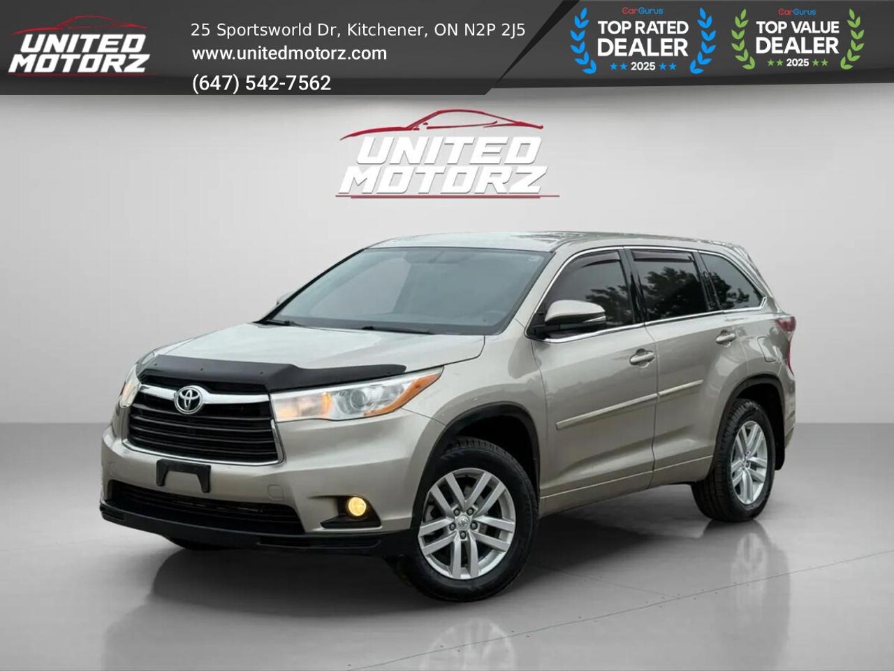 2014 Toyota Highlander LE AWD 3.5L 6cyl~SAFETY CERTIFIED~ Photo1